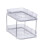 2-Tier Multi-Purpose Bathroom Organizers and Storage, Stackable Kitchen Pantry Organization S 1