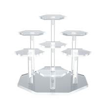 PréSentoir en Acrylique pour Figurines, Objets de Collection, PoupéEs, Support Organisateur de Collection de Figurines D'Action, Support D'Objets de
