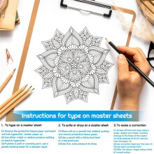 Tattoo Transfer Paper, 35 Sheets Stencil Transfer Paper for Tattooing, A4 Size