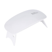 SUN Mini 6W UV LED Nail Dryer Portable 45/60s Timer White