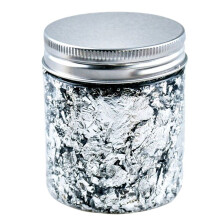 Imitation Silver Foil, Suitable for DIY Nail Art, Candle Mold Making, & Decorative Art
