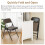 2Pcs Folding Chairs Computer Party Event Meeting Room Home Office Chairs 8