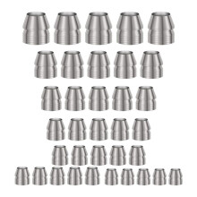 35 Pieces Safe Round Handle Wedges, Conical Mauls Handle Wedge Kit for Sledge Handle