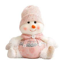 Christmas  Ornaments Cute Doll Christmas Faceless Doll Cartoon Three-Dimensional Small Ornaments A