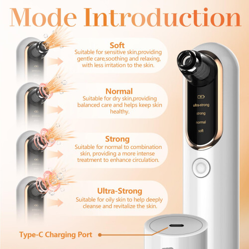 Yccu Blackhead Remover Vacuum 4 Suction 1