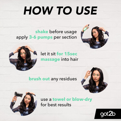 got2b getFRESH Dry Shampoo Hair Mist 2