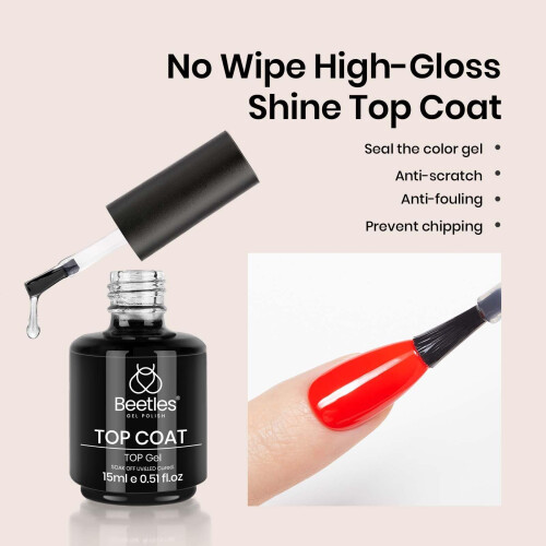 beetles Gel Polish Top Gel Top 1