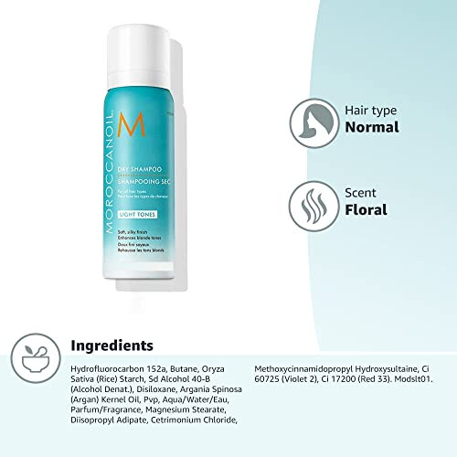 Moroccanoil Moroccanoil Dry Shampoo Light Tones 2