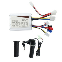 36V 350W Elektroroller-BüRsten-Controller-Motor + Gasdrehgriff-Kit für E-Bike-Elektroroller-Fahrrad