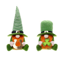St Patricks Day Decorations - St Patricks Day Decor Gnome Plush Green Irish Leprechaun Doll Leprechaun Figurine