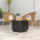 Outsunny Outsunny Smokeless Fire Pit, Square Metal Bonfire Stove, Black 1