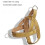 Nylon Durable Dog Harness No Pull Pet Harness with Handle Reflective Training Harness for Small Medium Large Dog, M-B 1