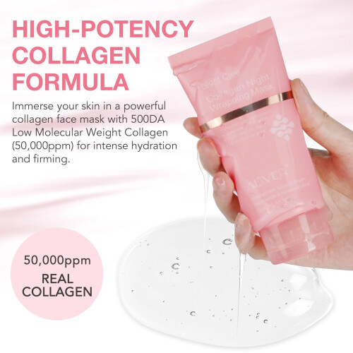 Collagen Night Wrapping Mask, Peel Off 2