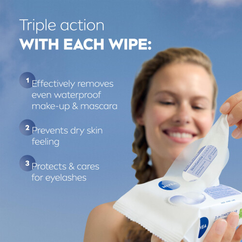 NIVEA NIVEA 3in1 Refreshing Cleansing Wipes Normal 1