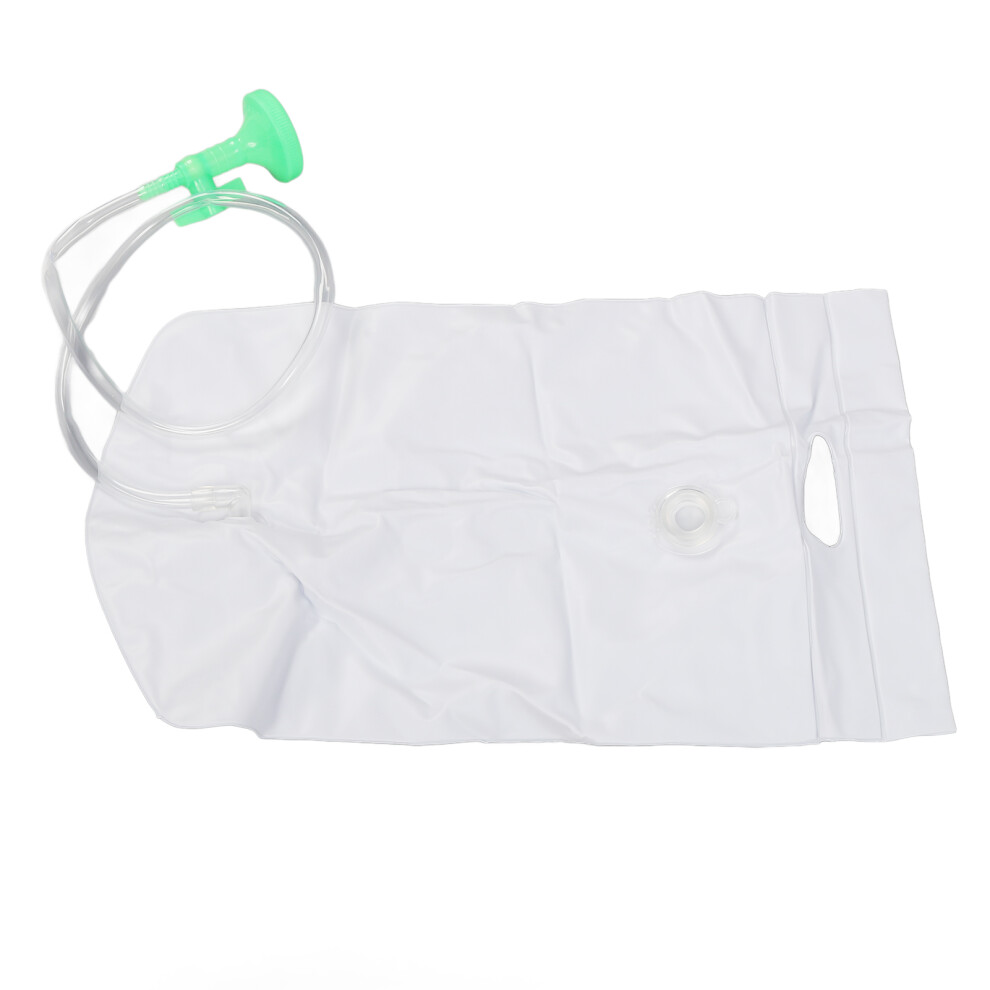 Portable Bedside Shower Water Bag for Elderly & Disabled, 2L, PVC