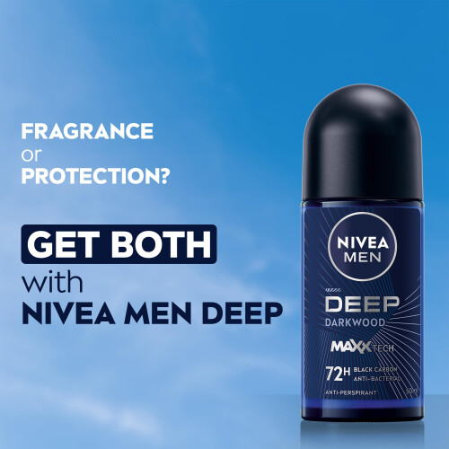 NIVEA NIVEA Men Deep Black Carbon Roll 1
