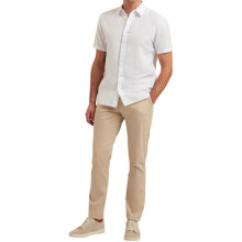 (Stone, W28) Ted Baker Mens Chino RYCE Slim Fit Textured Chino Cotton Blend Premium Trouser