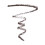Makeup Revolution Duo Brow Definer Pencil, Add Definition, Includes Brush, Medium Brown 2