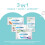 WaterWipes WaterWipes Sensitive+ On The Go Wipes, 7