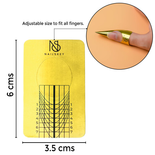 Nailskey Nail Forms for Gel Builder 1
