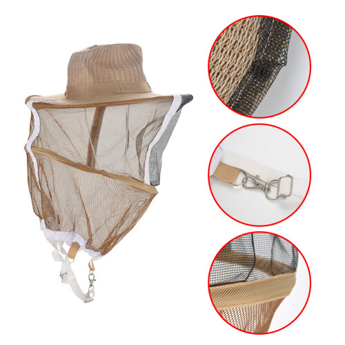 Outdoor Beekeeper Hat with Elastic Fit