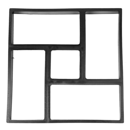 Plastik-Gartenpflasterform, DIY-Betonplatten, 580 g 1
