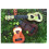 Simulation 4-saitige verstellbare Ukulele 35 cm Khaki 4