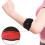 Tennis Elbow Brace Adjustable Forearm Straps Red 3