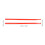 2PCS Nylon Drumsticks for Percussion, Red Portable Replacement Drums 2