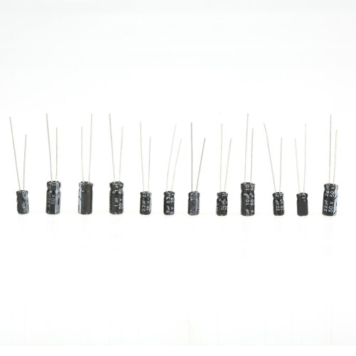 1000pcs Assorted Electrolytic Capacitors Kit 0.1uF-1000uF 10V-50V