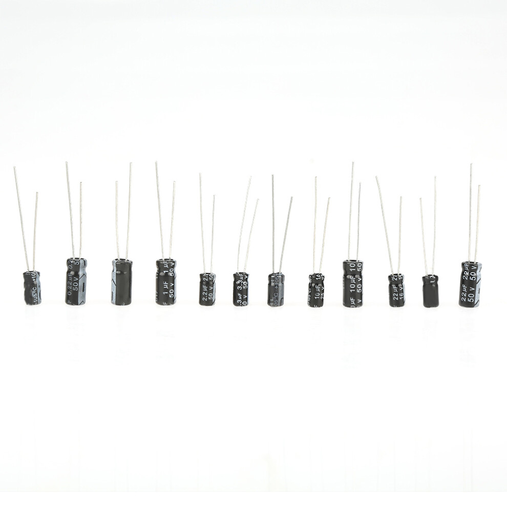 1000Pcs Assorted Electrolytic Capacitors Kit 0.1Uf-1000Uf 10V-50V 5001392777032