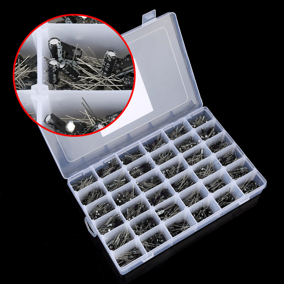 36 Value Electrolytic Capacitor Set 1000pcs