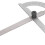 0-180 Degree Angle Finder Protractor Carbon Steel Woodworking Ruler Tool 12