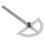 0-180 Degree Angle Finder Protractor Carbon Steel Woodworking Ruler Tool 11