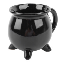 Witches Cauldron Mug 300ml 11.9oz Black Sealed