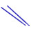 2PCS Nylon Drumsticks for Percussion, Purple, Portable, Replacement 15