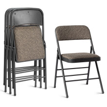 2Pack Foldable Chair Padded Seat Home Office Conference Party Chairs