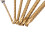 6PCS Alloy Serrated Drill Bit Set, Straight Hex Shank, Storage Box 12