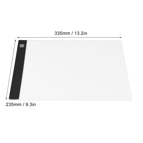 A4 LED Light Box USB Powered 3 Brightness Levels Tracing Pad for Drawing 1