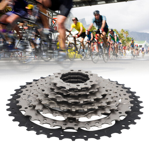 8-Speed Cassette 12-40T Aluminum Alloy Silver 2