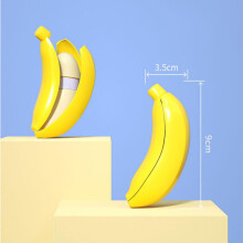 (High-quality version - Shelled Banana) Kids Plastic Hamburger Play Food Toy Set