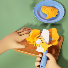 (Premium version - peelable fish) Kids\' Plastic Hamburger Play Food Toy Set