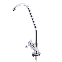 1/4'' Zinc Alloy Kitchen Faucet Tap Chrome for Reverse Osmosis Water Filter