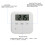 Portable Medicine Box Timer, 4 Compartments Grey 8