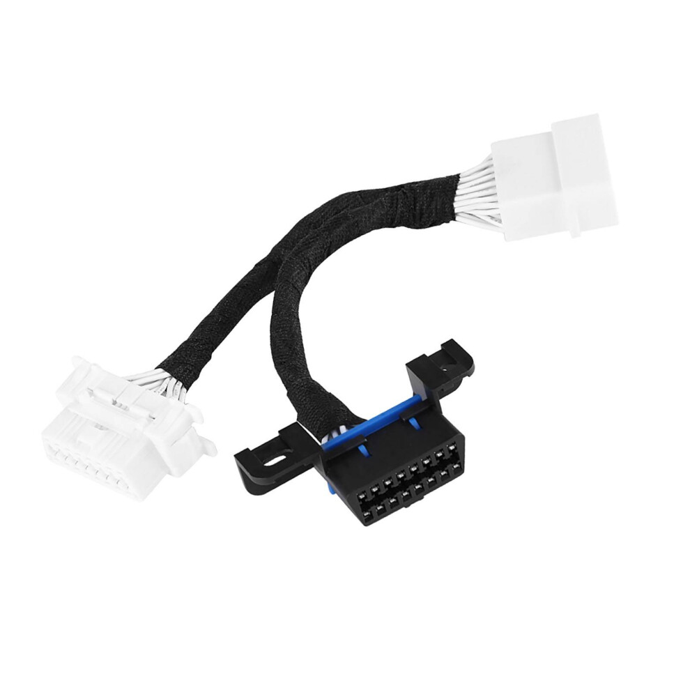 Obd2 16Pin Male To Dual Female Splitter Extension Cable 30Cm 9401392907228