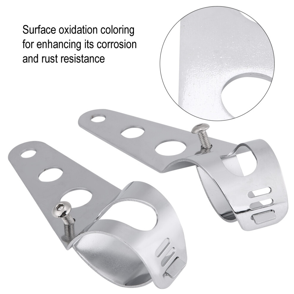 35-43Mm Headlight Bracket For Chopper Cafe Racer 7293282972841