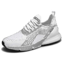 (White, 41) Mens Air Sports Running Shoes Breathable Sneakers 270