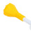 5 pcs Yellow Rubber Golf Tees, Smooth Surface, 36g, Training Kit 9