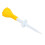 5 pcs Yellow Rubber Golf Tees, Smooth Surface, 36g, Training Kit 11