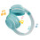 BT5.2 Wireless Headset Gradient Green RGB Lights 4